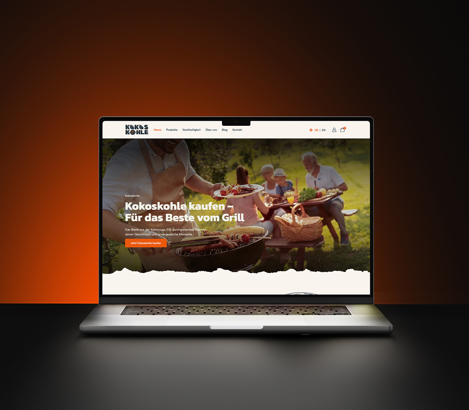 Kokoskohle – Website Projekt umgesetzt von WebsiteToGo